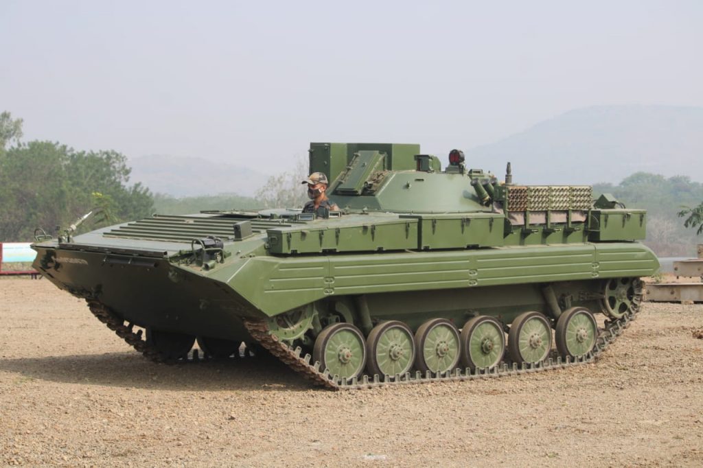 indian army inducts indigenously developed armoured engineer reconnaissance vehicle aerv 1