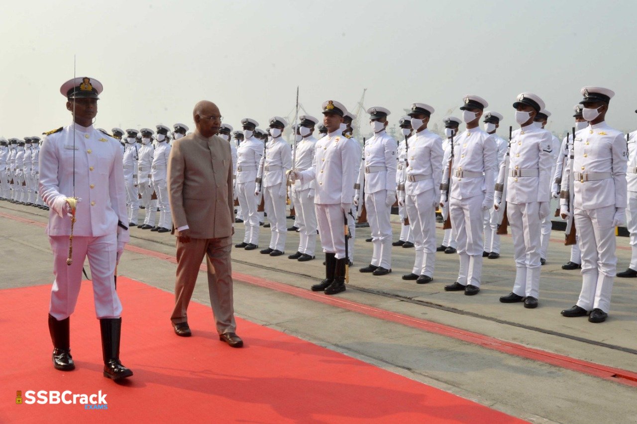 president of india presents standard to the 22nd missile vessel squadron of the indian navy