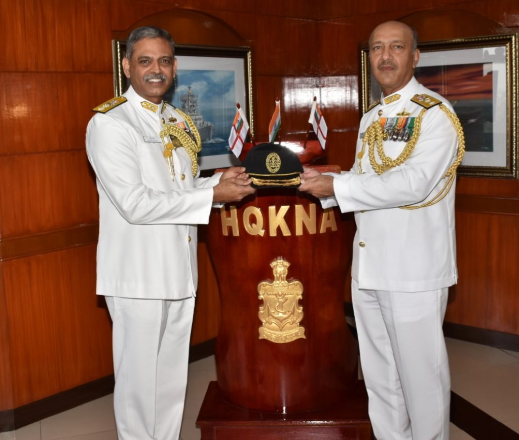 rear adm atul anand takes over as flag officer commanding karnataka naval area fok
