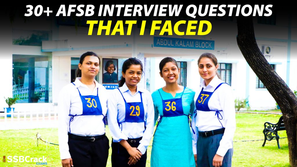 30 AFSB Interview Questions That I Faced