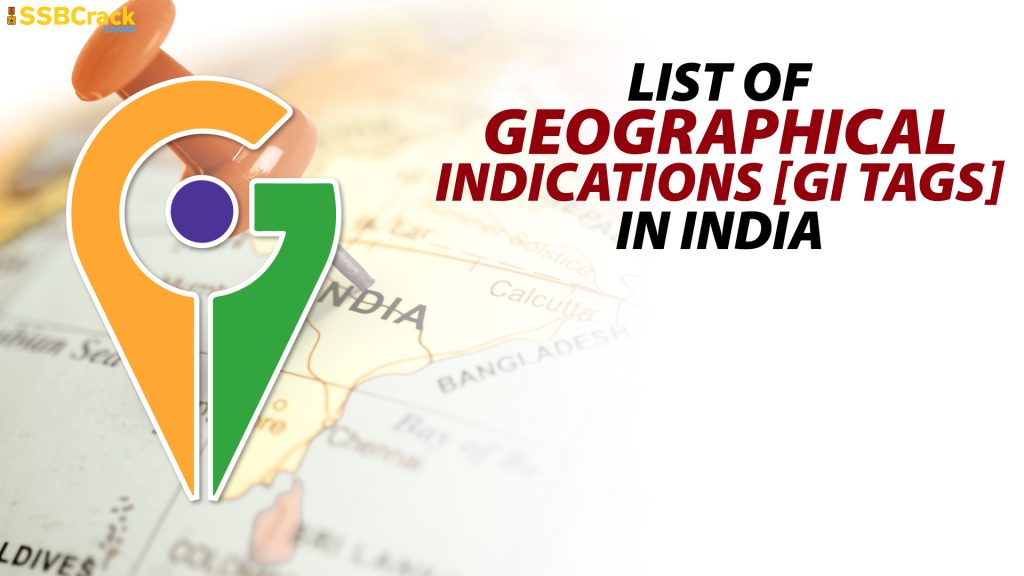 List of Geographical Indications GI Tags in India