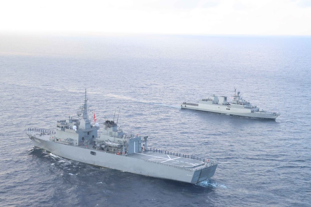 india and japan hold bilateral maritime
