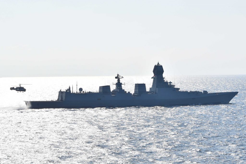 indian navy and russian navy conduct passing exercise in arabian sea 2