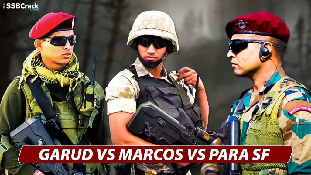 PARA SF vs MARCOS vs GARUD