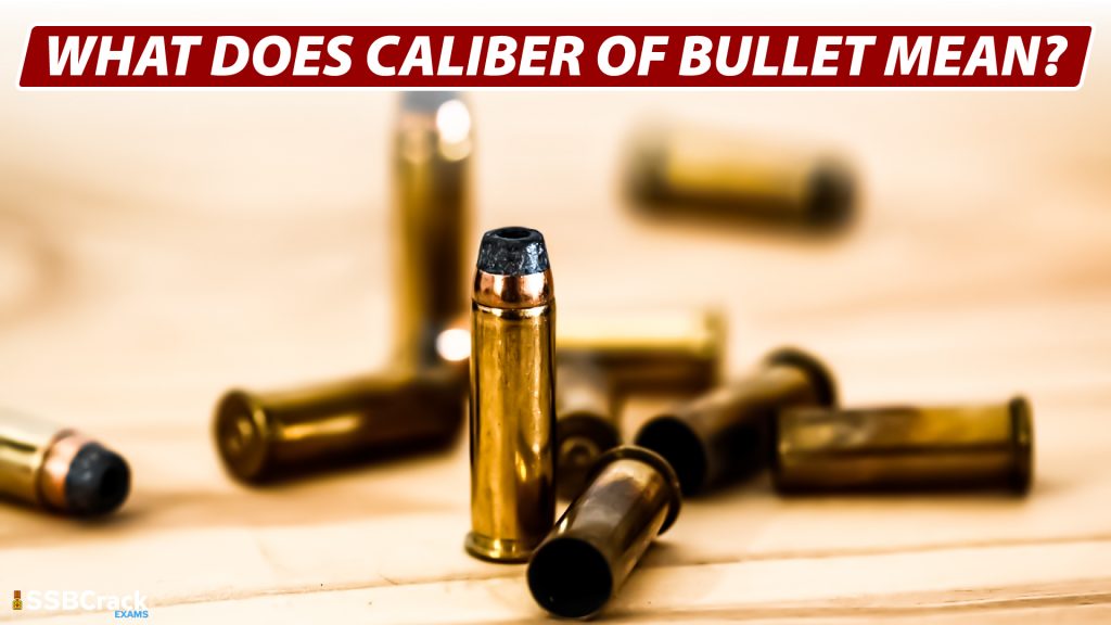 What does caliber of bullet mean