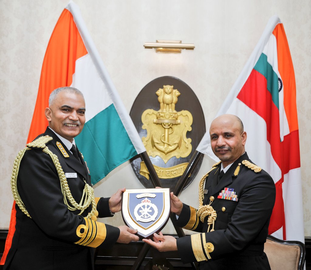 commander of royal navy of oman on india visit to consolidate bilateral ties 2