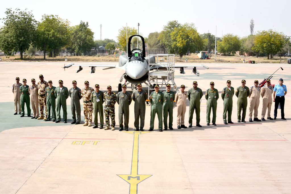 exercise eastern bridge vi at air force station jodhpur culminates