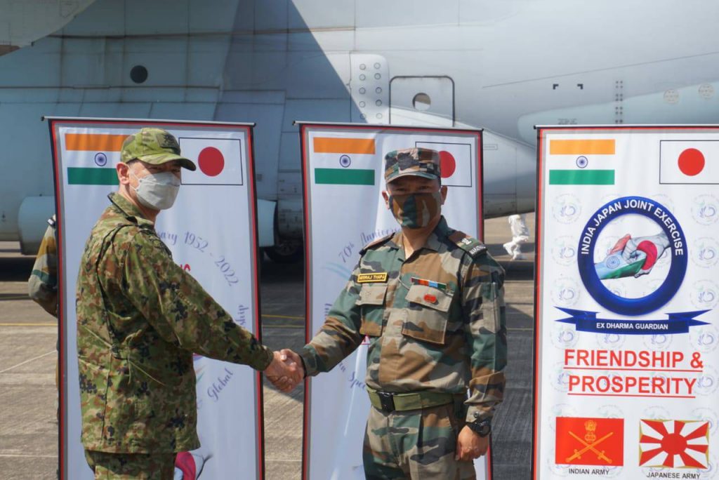 india and japan joint exercise ex dharma guardian 2022 1