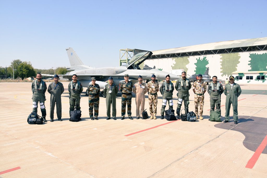 indian air force and royal air force oman contingents prepare for exercise eastern bridge vi 1
