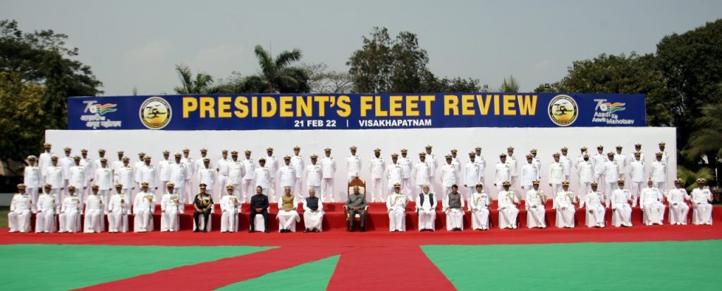 indian navy presidents fleet review 1