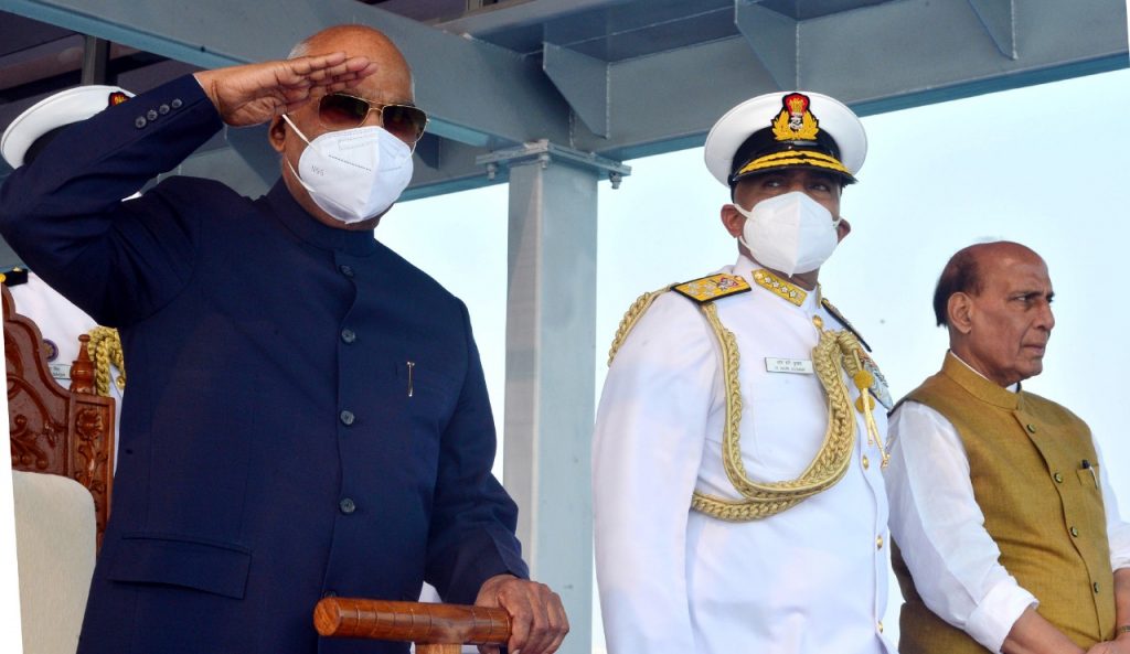 indian navy presidents fleet review