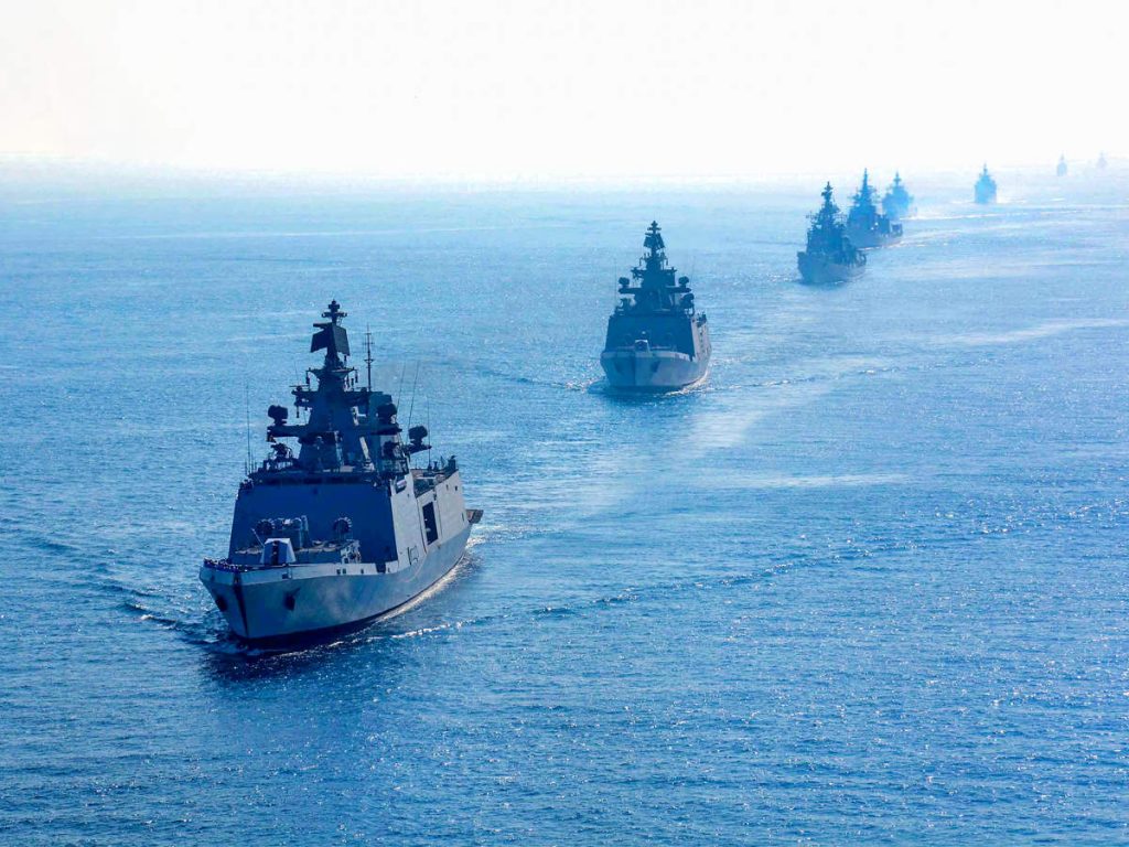indian navys multi national exercise milan 2022