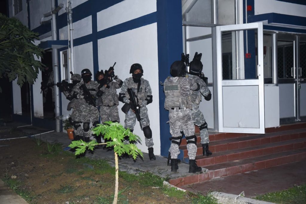 joint special forces security exercise at port blair airfield
