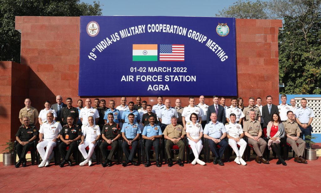 19th edition of india us military cooperation group mcg meeting