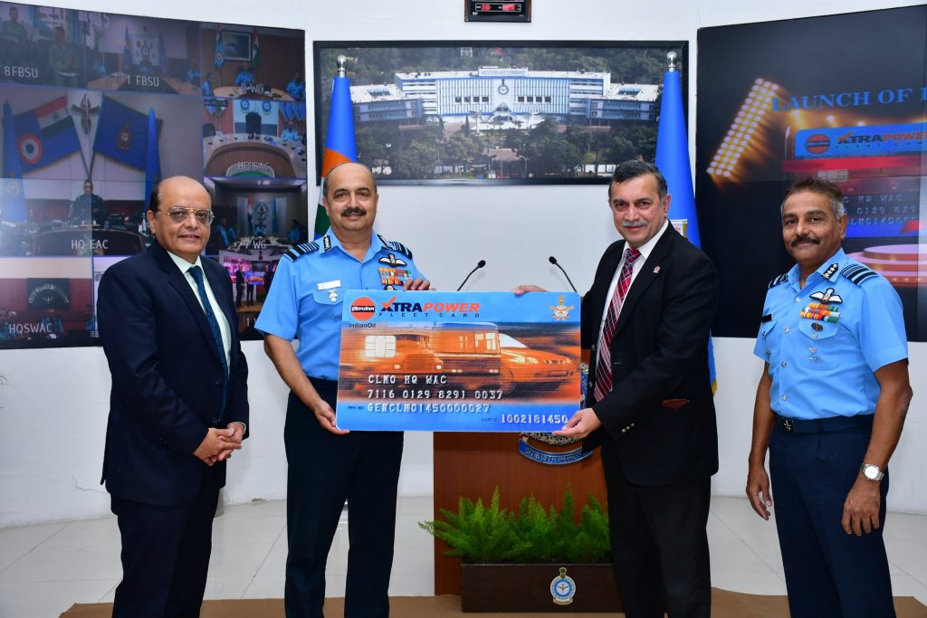 indian air force fleet card and fuel on move initiative 2