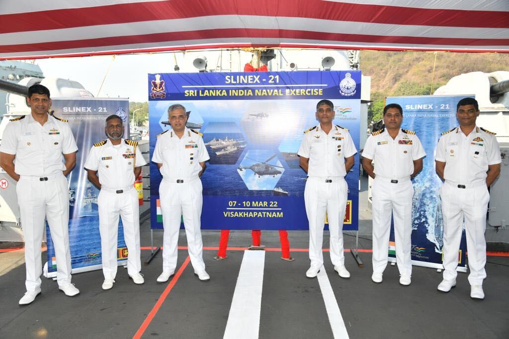 ninth edition of india sri lanka bilateral maritime exercise slinex 1