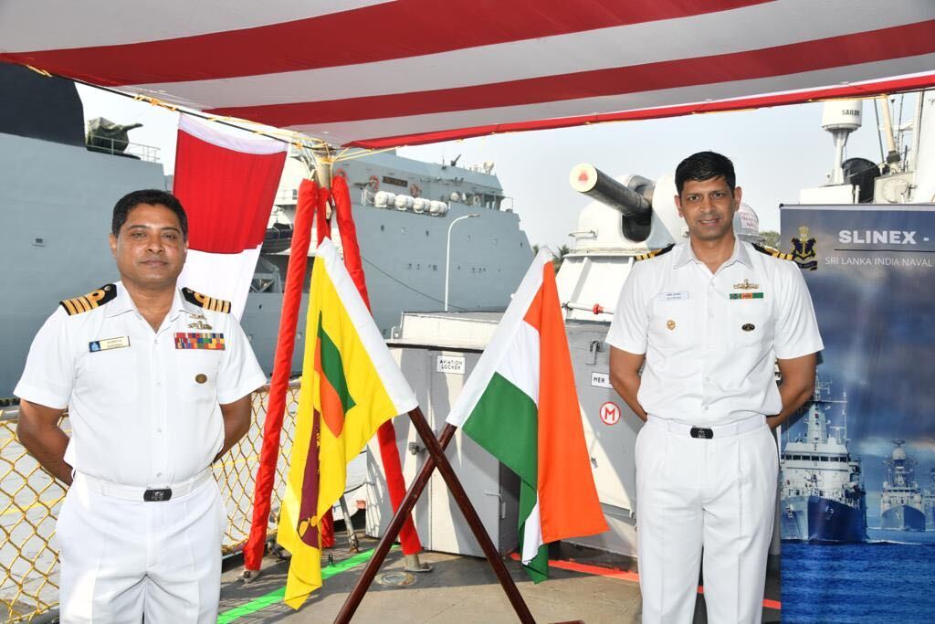 ninth edition of india sri lanka bilateral maritime exercise