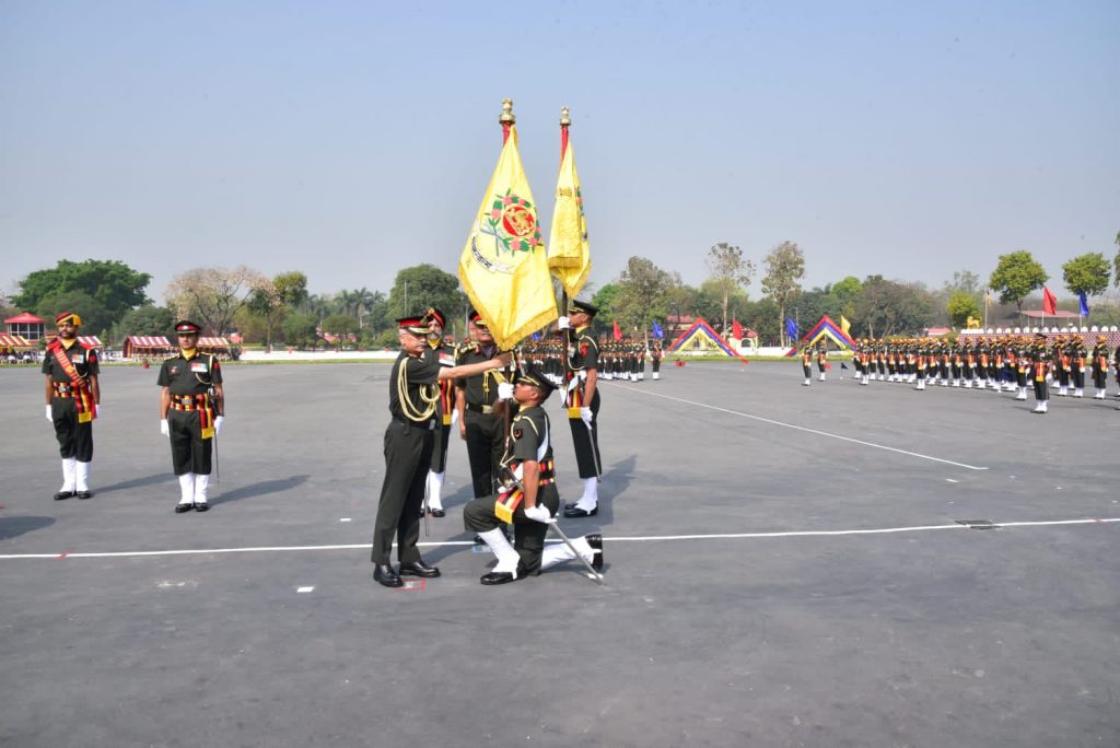 presidents colours to units of the dogra regiment 1
