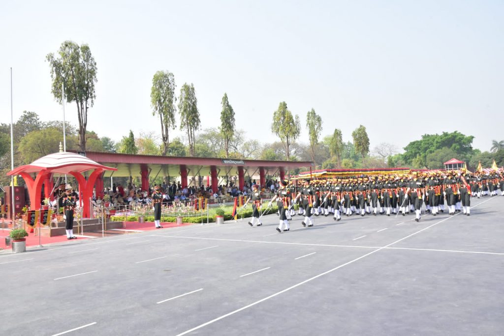 presidents colours to units of the dogra regiment 9