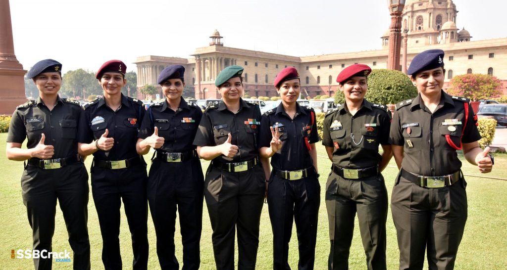 women officers indian army navy air force