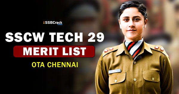 SSC Tech 29 Women Merit List 1