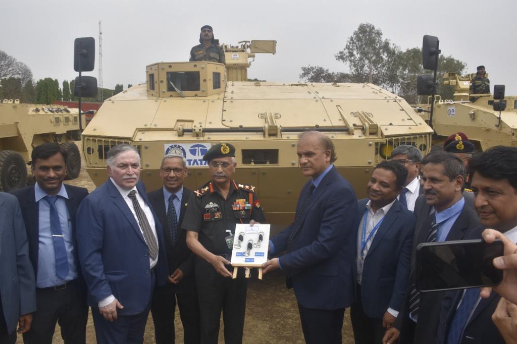 army chief inducts indigenously developed specialist vehicles into service
