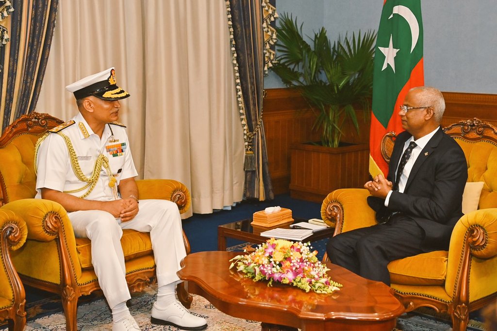 chief of naval staff cns admiral r hari kumar first overseas visit to maldives 1