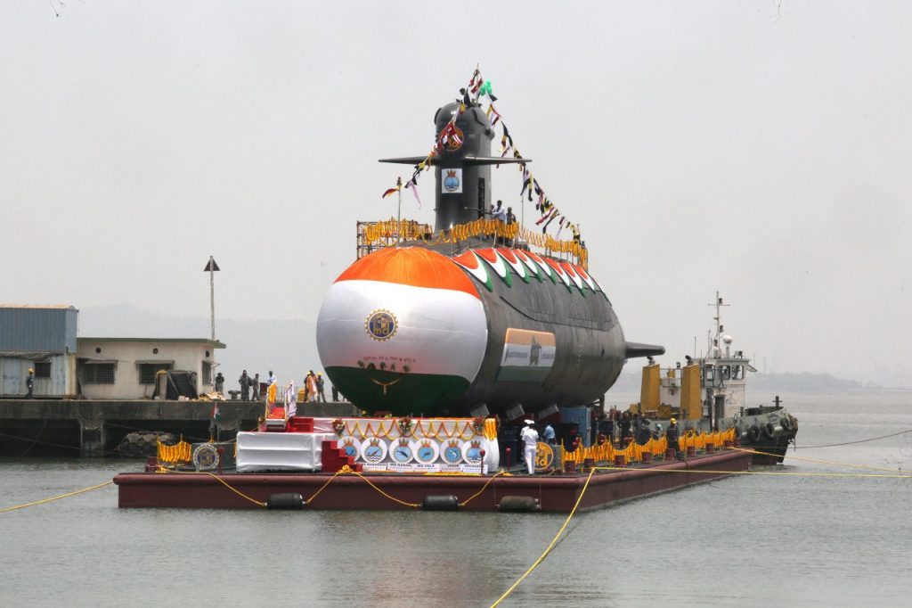 india launches sixth scorpene submarine vagsheer 3