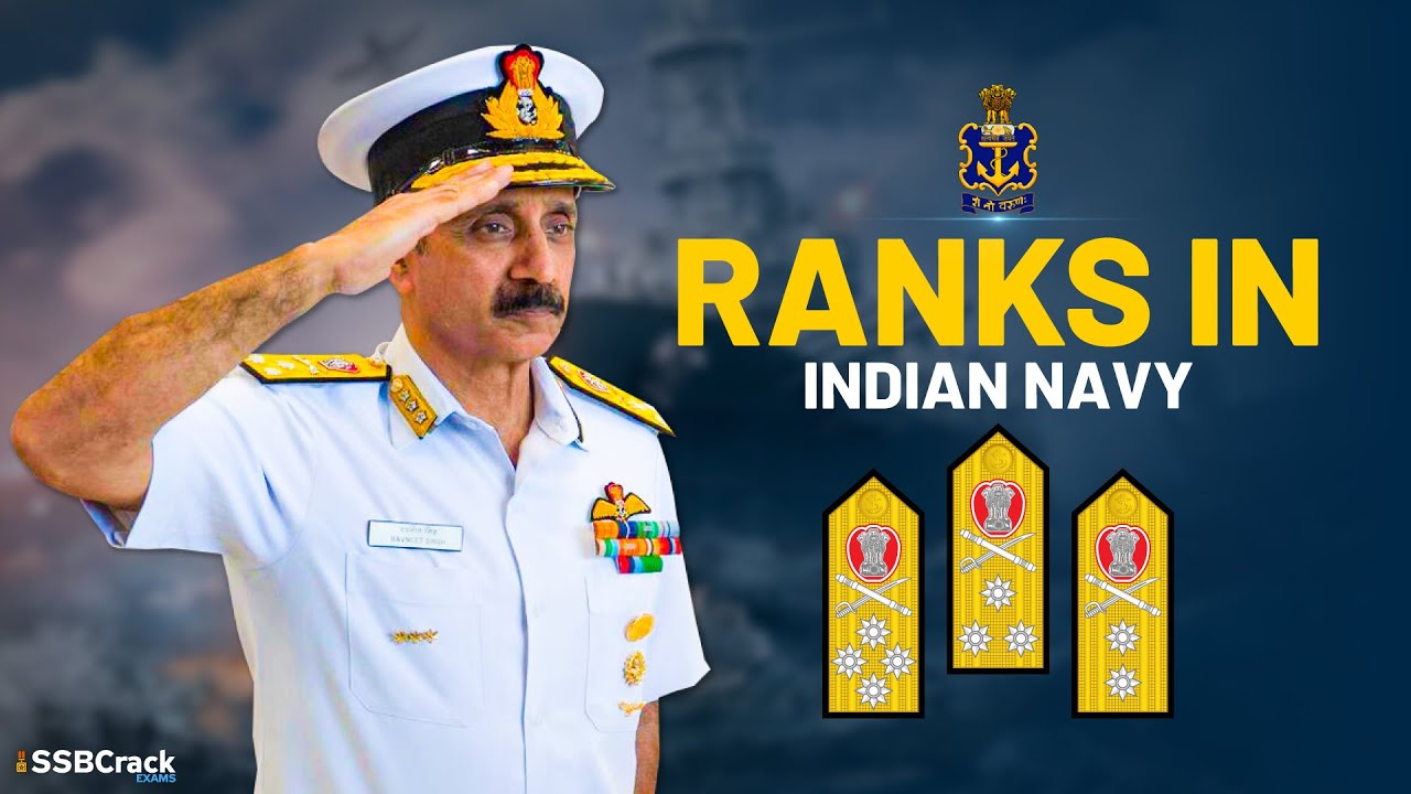 Ranks And Insignia Of Indian Navy [Updated]