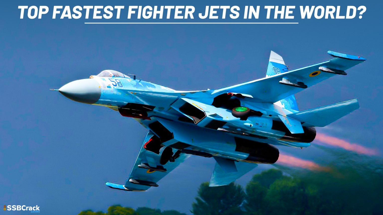 Top 5 Fastest Fighter Jets In The World