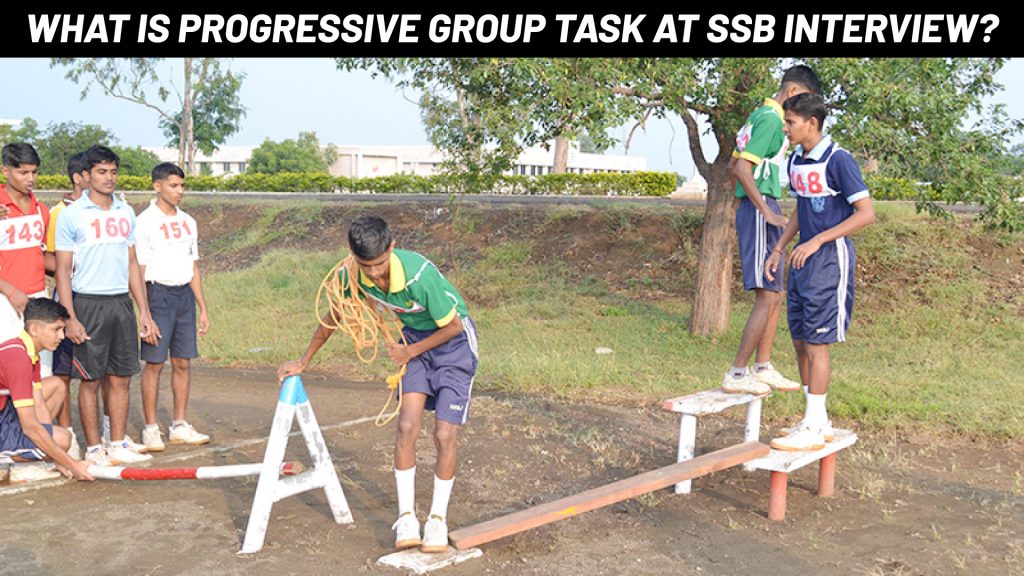 WHAT IS PROGRESSIVE GROUP TASK PGT AT SSB INTERVIEW