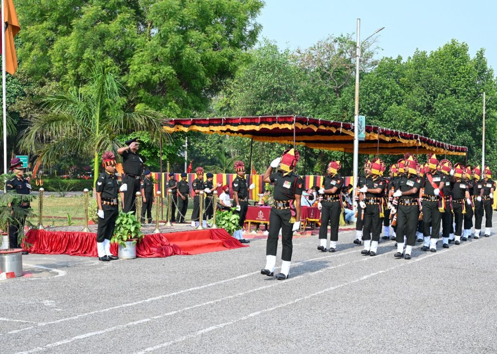 commissioning ceremony of non commissioned officers of army medical corps held at lucknow amc center 1
