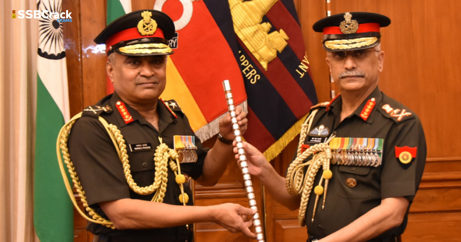 general manoj pande takes over as the 29th chief of the army staff 1