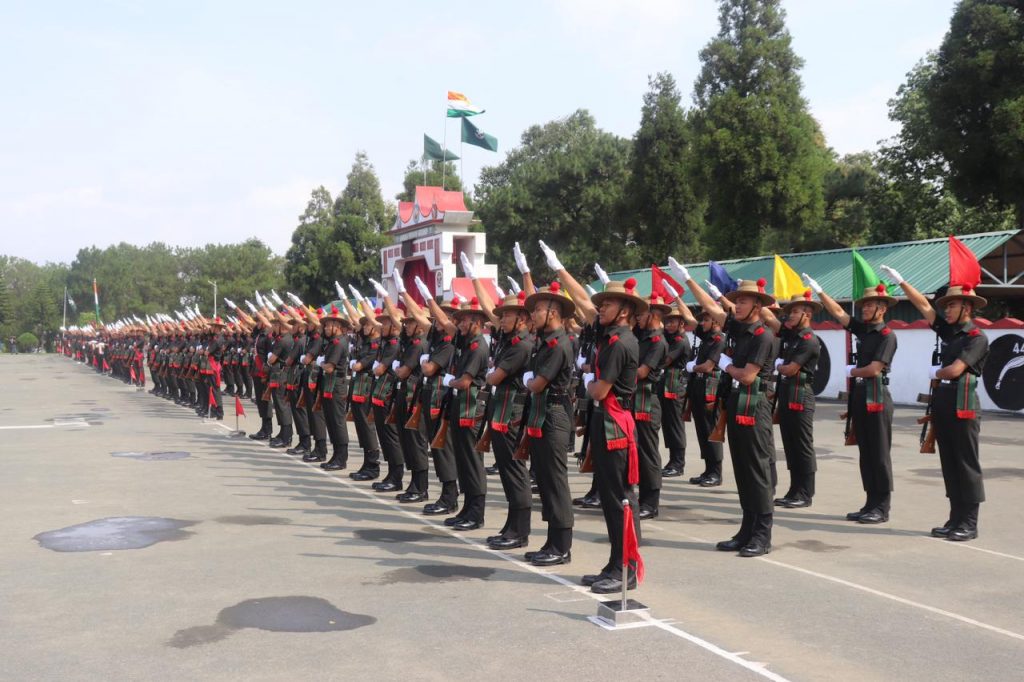 passing out parade of 214 young gorkha soldiers held at 58 gorkha training centre 2