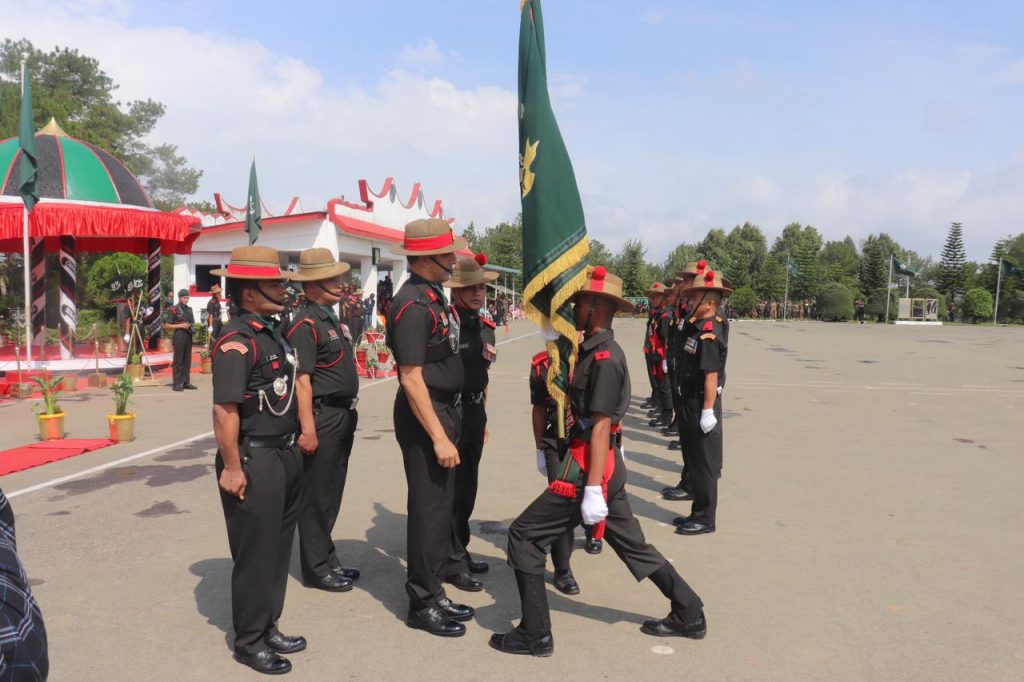 passing out parade of 214 young gorkha soldiers held at 58 gorkha training centre 3