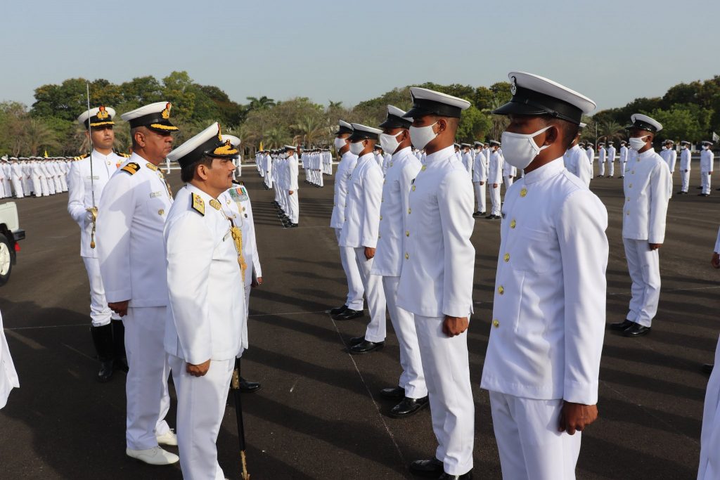 passing out parade of electrical specialisation course held at ins valsura