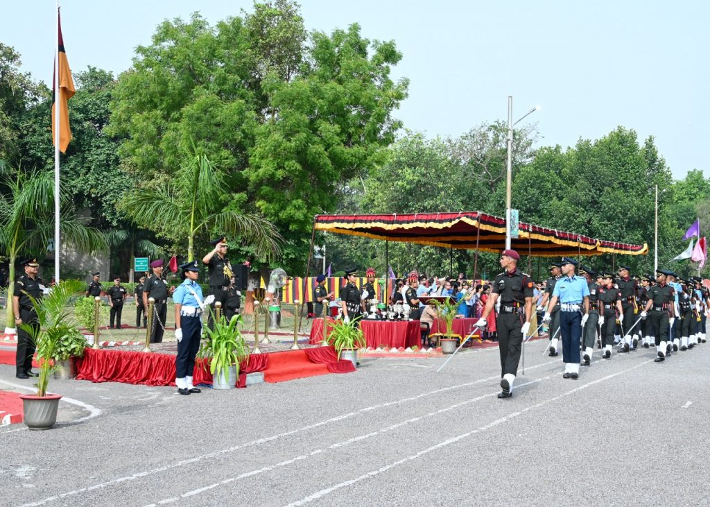 passing out parade of medical and dental officers held at army medical corps centre college 2