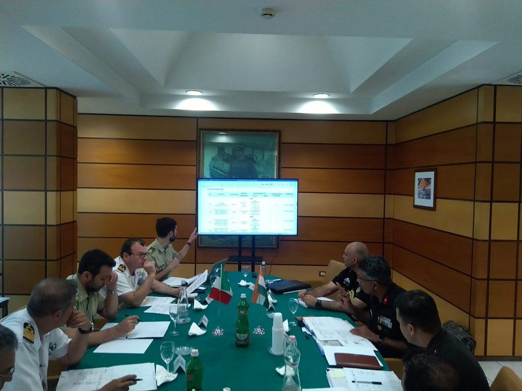 11th india italy military cooperation group mcg meeting 3