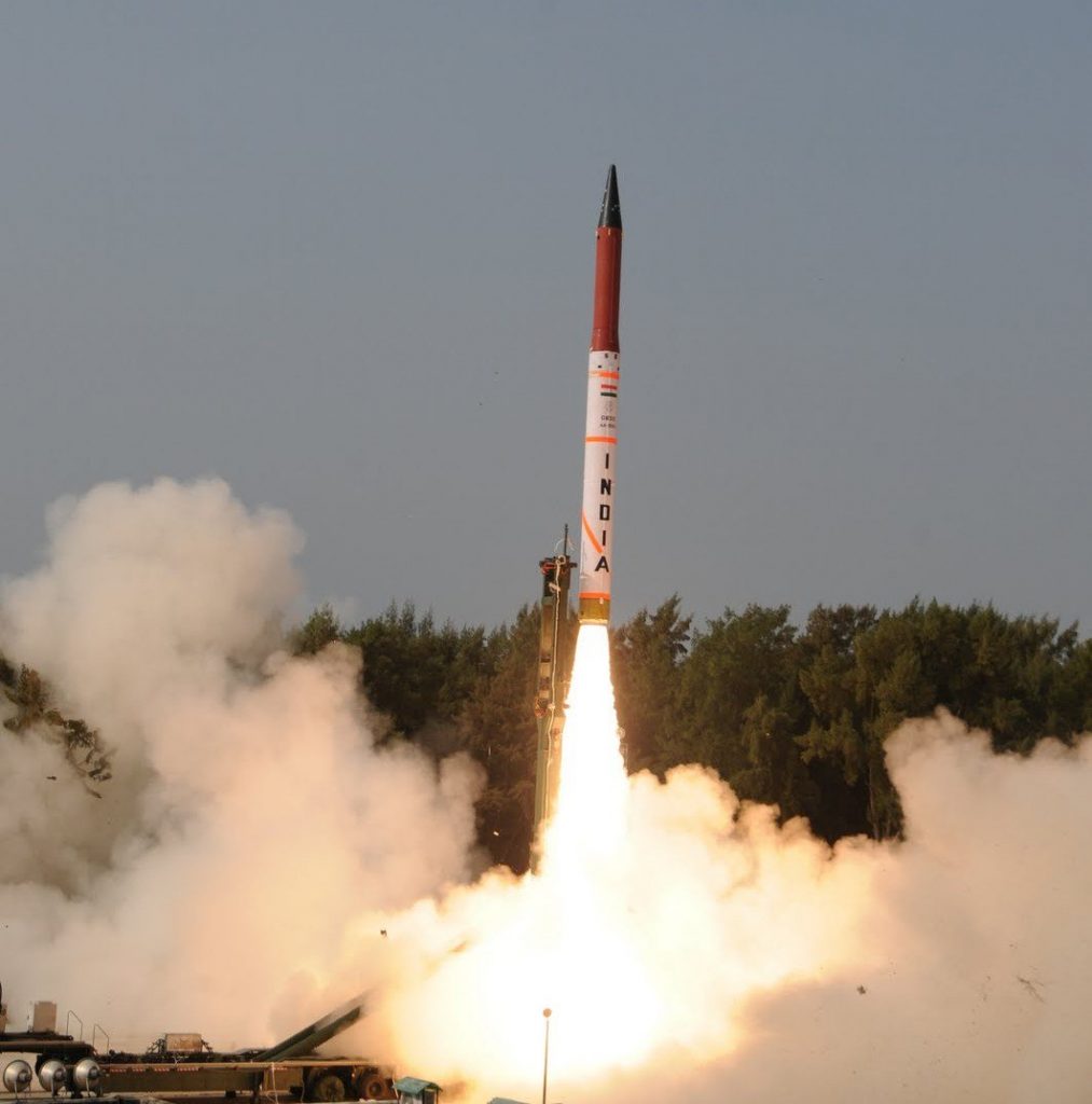 Agni IV missile