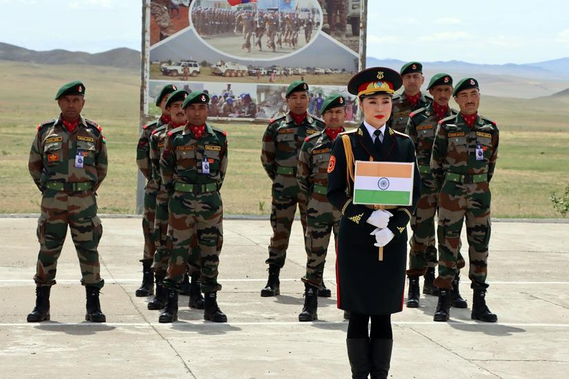 indian army contingent participates in multinational joint exercise ex khaan quest 2022 hosted by mongolia 1