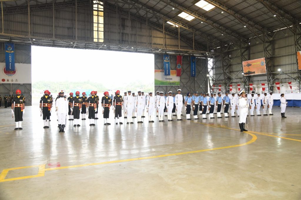 newly raised indian naval air squadron inas 325 commissioned into the indian navy 1