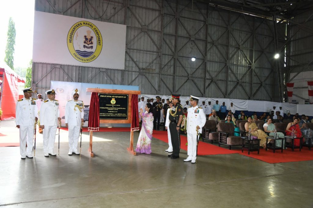 newly raised indian naval air squadron inas 325 commissioned into the indian navy 6