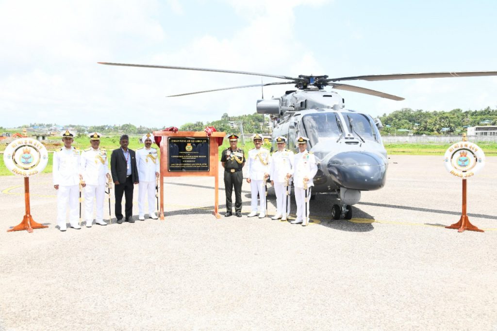 newly raised indian naval air squadron inas 325 commissioned into the indian navy 8
