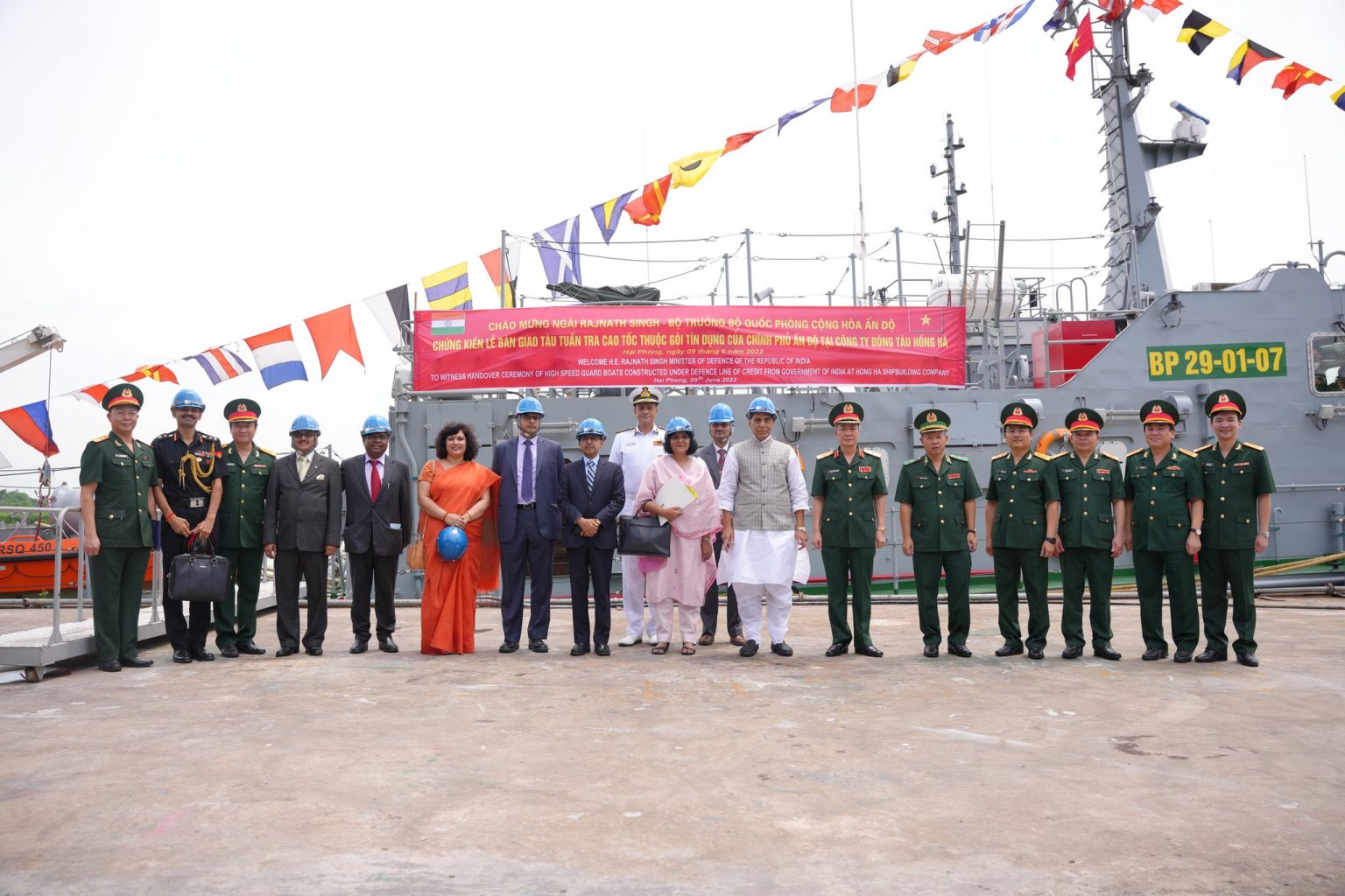 Raksha Mantri Shri Rajnath Singh Hands Over 12 High-Speed Guard Boats ...