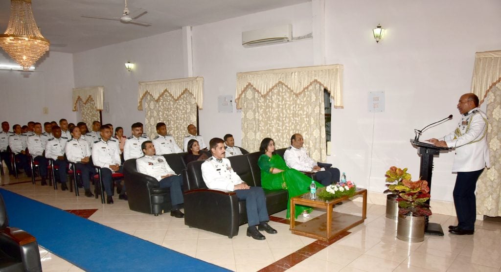 valedictory function of 102nd advance navigation course anc held at navigation training school nts afs begumpet 1