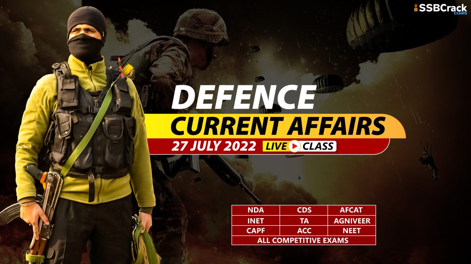 Daily Defence Current Affairs And Updates 27 July 2022 [DOWNLOAD PDF]