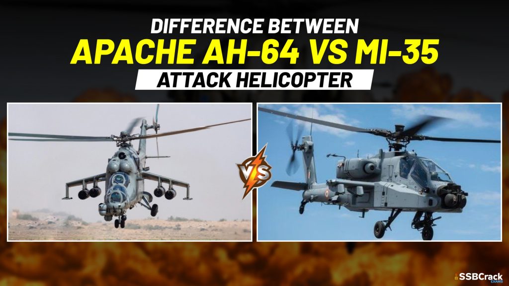 Differnce between Apache AH 64 attack helicopters VS Mi 35 Attack helicopter