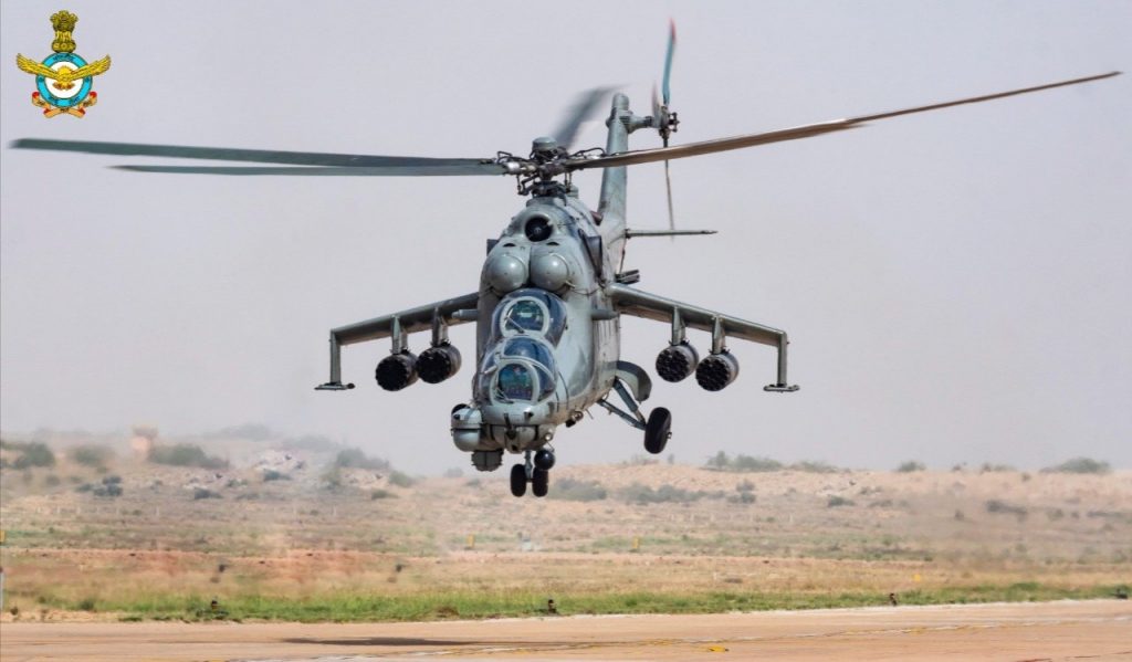 Mi 35 Attack helicopter