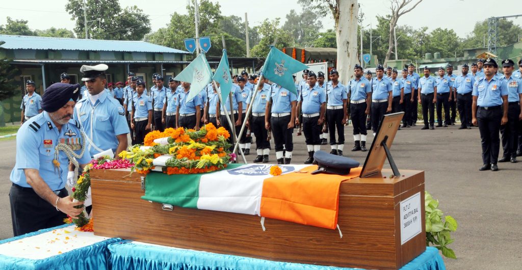 Nation remembers braveheart Flt Lt Advitiya Bal