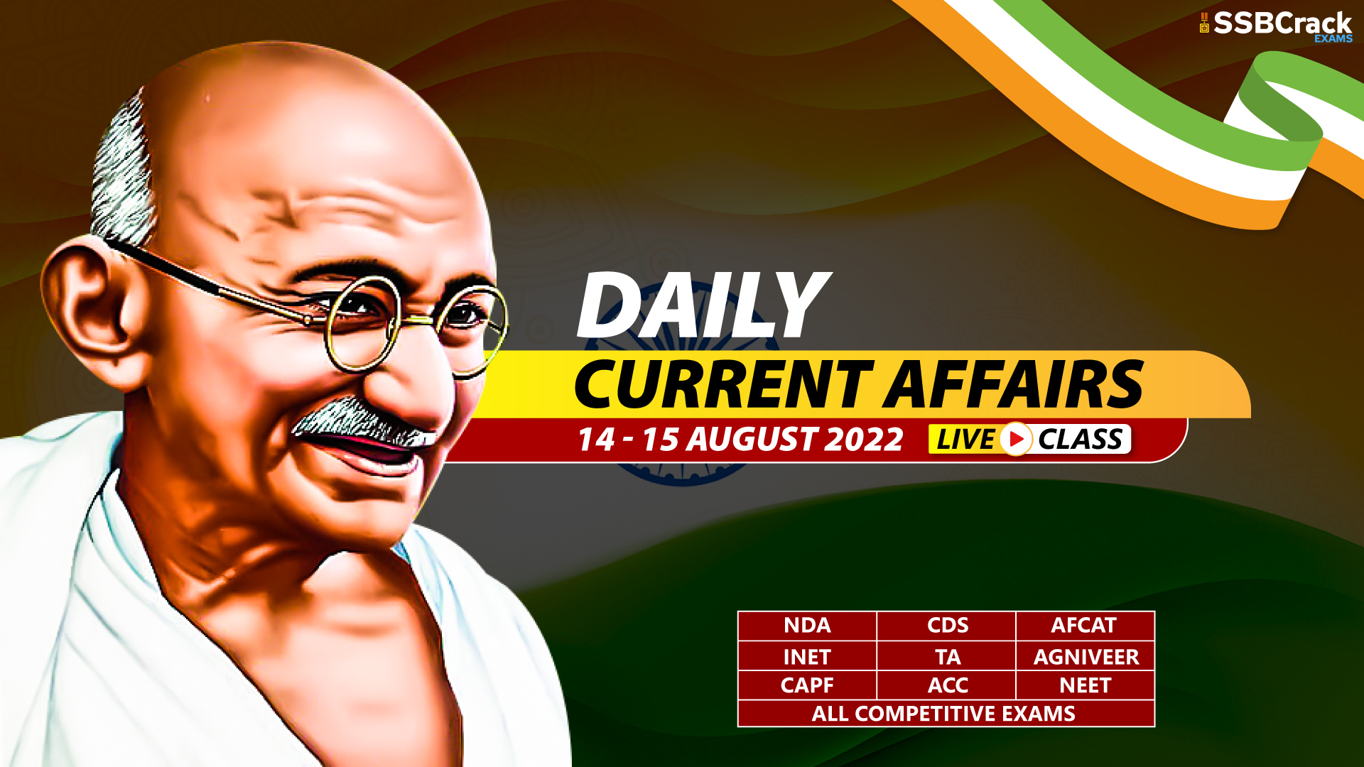 Daily Current Affairs With Video Lecture 14 and 15 August 2022 [DOWNLOAD  PDF]